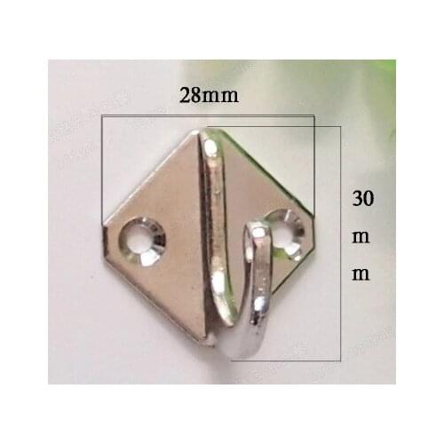 Hardware accessories Zinc alloy Cloth Hooks Vintage silver Wall Hook Hanger For Bathroom & home storage accessories 28*30MM