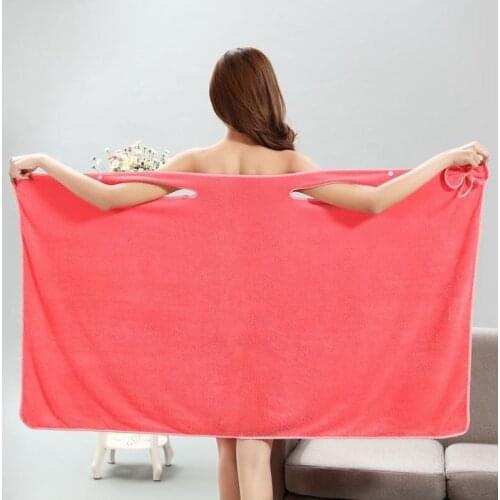 Bath Towels Fashion Lady Girls Wearable Fast Drying Magic Bath Towel Beach Skirt Bathrobe Sleepwear Bridesmaid Robes 2021 Femme