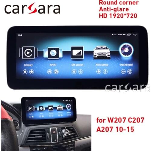 Multimedia player W207 C207 A207 round corner HD 1920 anti-glare touch screen 10.25" 4G ram monitor GPS Navigation stereo radio