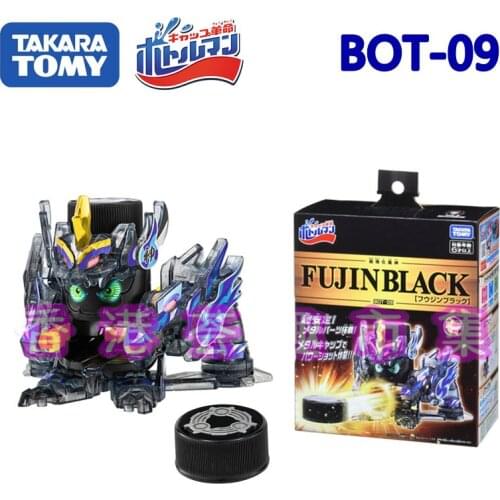 Genuine TAKARA TOMY BottleMan Bom Bom BOT-09 Super Enhanced Fengshen Action Figure Kids Toy Holiday Gifts