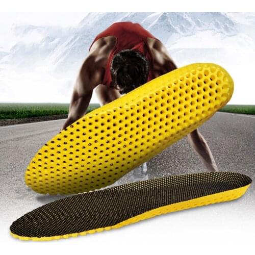 Stretch Breathable Deodorant Running Cushion Insoles For Feet Man Women Insoles For Shoes Sole Orthopedic Pad Memory Foam