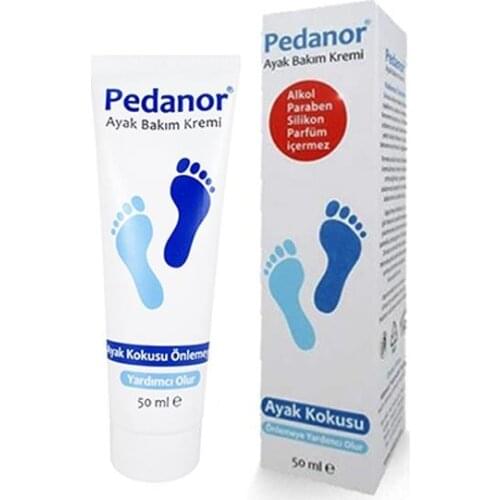 Pedanor Ayak Kokusu Önlemeye Yardımcı Bakım Kremi - Ayak Bakım Kremi 50 ML