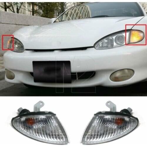 Front Turn Signal Lights Lamp LH for Hyundai 1997 1998 1999 Tiburon OEM Parts 9230127000 LAMP ASSY-FR TURN SIGNAL,LH