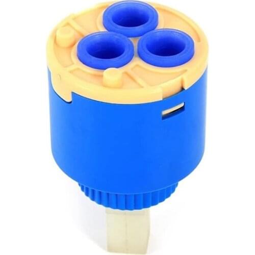 40mm Faucet Valve Core Ceramic Cylinder Valve Core Used for Faucet Replacement in Kitchen Basin Shower