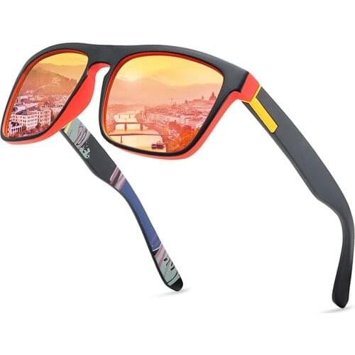 ZXWLYXGX Brand New Polarized Glasses Men Women Fishing Glasses Sun Goggles Camping Hiking Driving Eyewear Sport Sunglasses