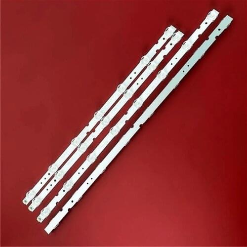 4 PCS/set LED Backlight strip For THOMSON 55UD6406X1 55UD6406 TCL 55S423 55S421 GIC55LB112 3030F2.1D GIC55LB111