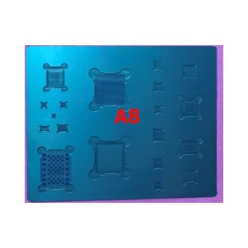 3D BGA Stencil A8 A9 A10 A11 A12 A13 A14 For IPhone 6/6P/6S/6SP/7/7P/8/8P/X/XR/XS/11/11Pro/MAX IC Solder Reball Tin Plant Net