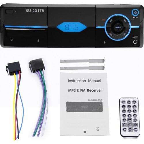 Universal Car MP3 Player Bluetooth Hands-free Call Card Radio Player with Phone Holder Car Multimedias Player Vehicles