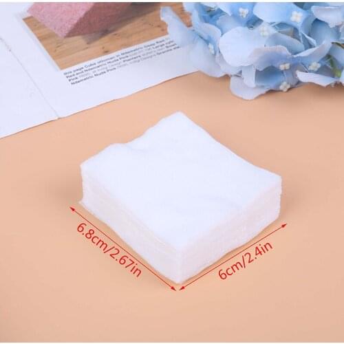 100pcs/Box Facial Cotton Pads Makeup Remover Pads Soft Napkins Pads Cosmetic Face Cleansing Care Facials Make Up Supplies