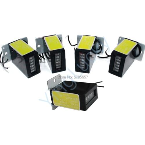 12V Arcade 6 Digits Mechanical Coin Counter Meter for arcade slot machine coin acceptor operated vending machines accessories