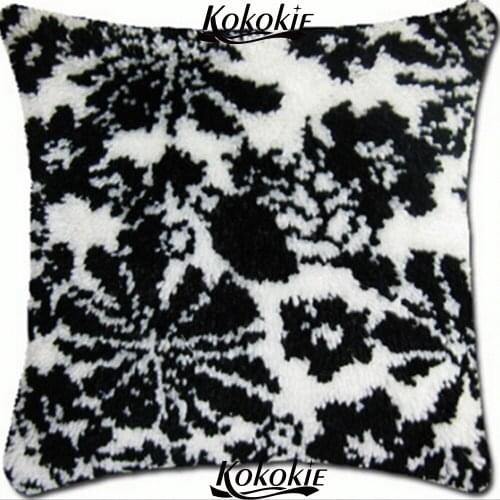 3d Latch hook pillow kits handicraft cross stitch kits Crocheting Rug Yarn Handmade Unfinished Embroidery Patchwork Pillowcase