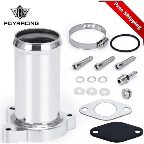 Free Shipping 57MM Aluminium EGR Valve Replacement Pipe For 1.9 8v TDI VE 90/110 and PD100/PD115 EGR Delete/Race Pipe 2"