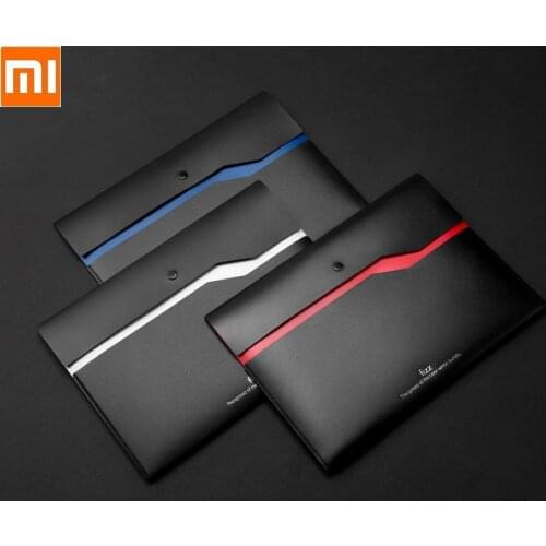 Xiaomi Fizz color double-layer file bag 6pcs Double-layer pocket Document storage bag