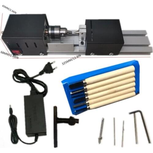 DIY Lathe Polishing Drill Rotary Tool 100W Mini Beads Machine Miniature Lathe Buddha Pearl Lathe Beads Wood Working