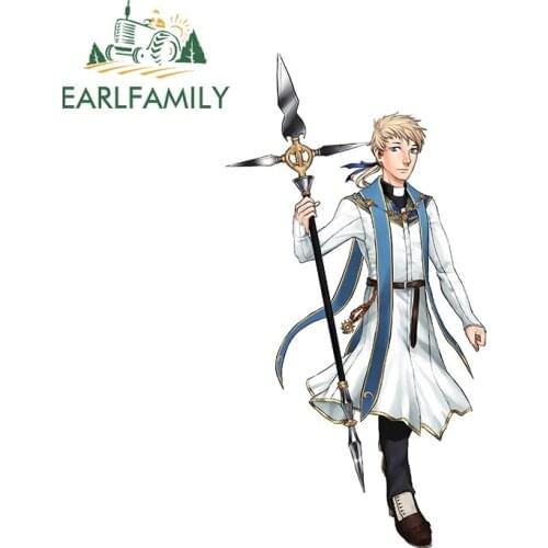 EARLFAMILY 13cm x 6.9cm for Icarus Solstice Vinyl Car Stickers Motorcycle Trunk Decal ScratchProof Waterproof Car Door Protector