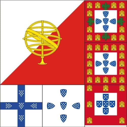 Portugal Manuel I (Alternative) Flag 4x4FT 120x120cm Polyester Double Stitched High Quality Banner