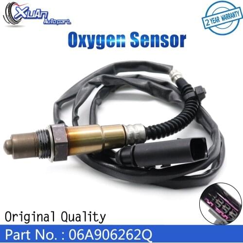 XUAN 06A906262Q O2 Oxygen Lambda Sensor Air Fuel Ratio Sensor For VOLKSWAGEN GOLF PASSAT PHAETON TOUAREG 1K0998262Q
