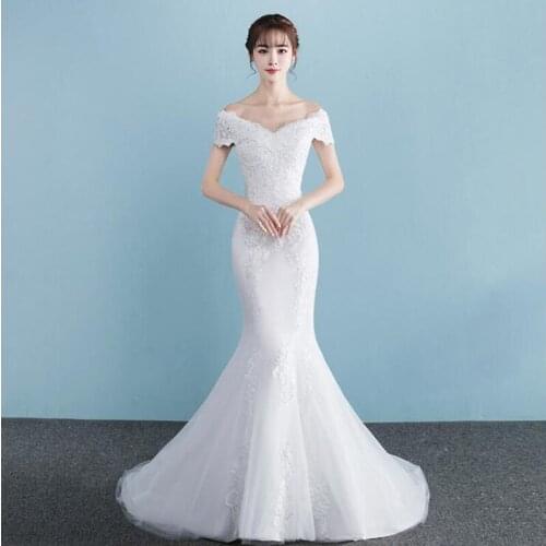 LOVSKYLINE Mermaid Silhouette Wedding Dresses