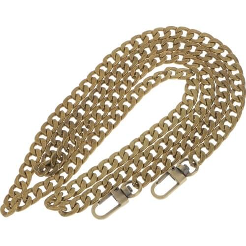 120cm Metal Cross Body Bag Chain Strap Purse Handbag Shoulder Bag Chain Replacement