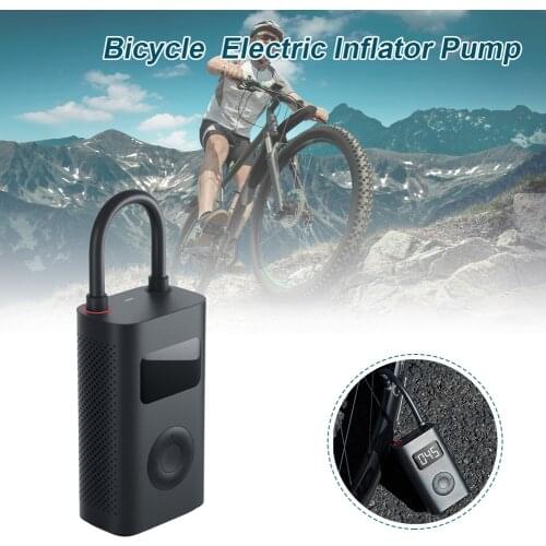 Mini Bike Pump Portable Air Compressor Mini Tire Inflator Smart Air Pump Digital LED Light