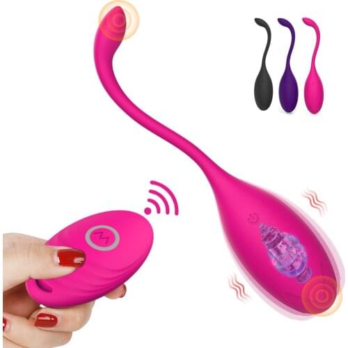 Remote Control Bullet Vibrator 10 Speeds G-spot Vibrator Vibrating Egg Ben Wa Ball Kegel Exercise Vaginal Ball Sex Toy For Women