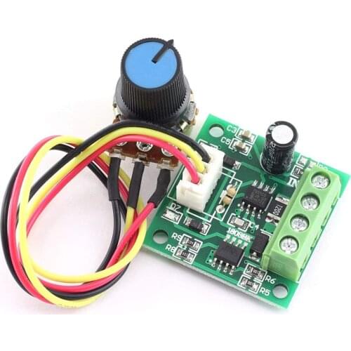PWM Motor Speed Controller Automatic DC Motor Regulator Control Module Low Voltage DC 1.8V to 15V 2A
