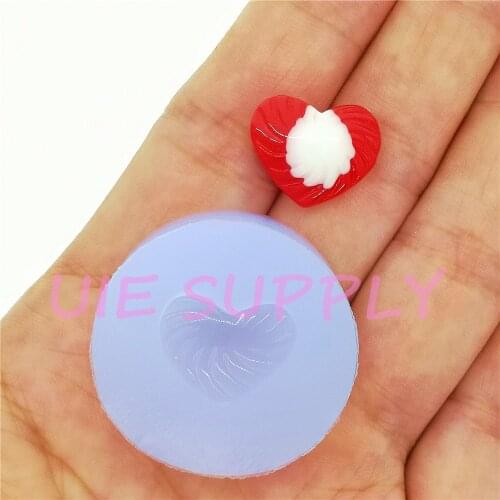 BYL552U 16.2mm x 13.0mm Silicone Mold Fondant Cake Decoration Candy Resin Clay Earrings Necklace Craft Soap Candle FOOD SAFE OVE