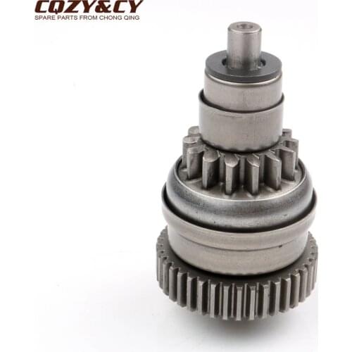 Starter bendix gear / starter clutch for VESPA X Evo 125 V X7 Eu 3 V X8 Premium Eu Street Eu 2 125cc 100254730 82612R 14T/40T