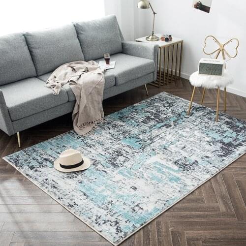 High Quality Long Wool Imitation Cashmere Art Rug, Used In The Living Room Bedroom Entrance Non-slip Fashion Kitchen Rug