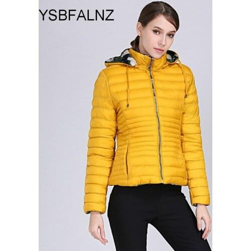 Женские осенние пуховики YSBFALNZ China At AliExpress