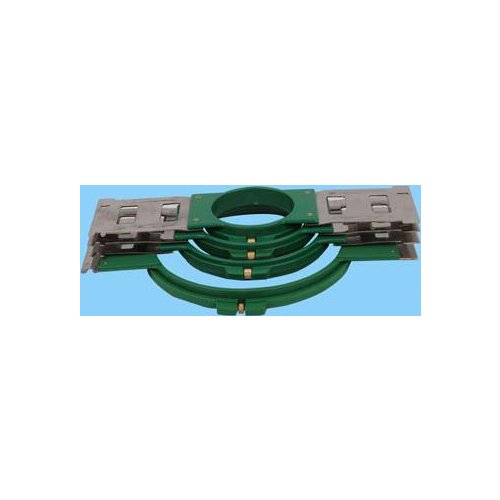 1 piece tubular green frame / hoop 190mm for some Tajima and Chinese household embroidery machines / spare parts / length 355mm