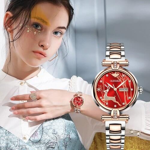 Women Watch Automatic Mechanical Waterproof Wrist Watch