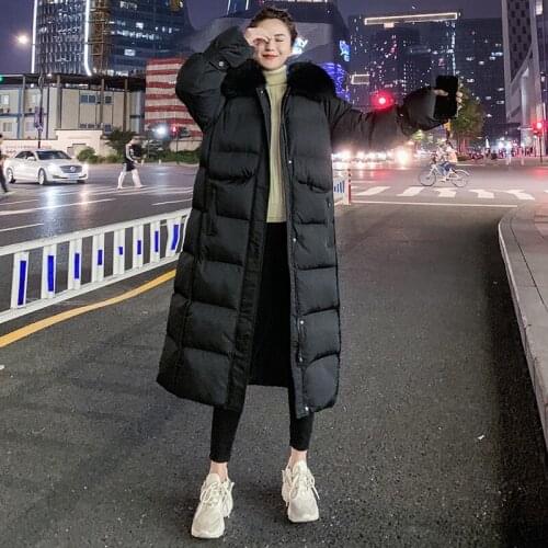 Winter Jacket Women 2020 Parka Down Cotton Long Coat Warm Puffer Jackets for Women Manteau Femme Hiver MD818 KJ3365