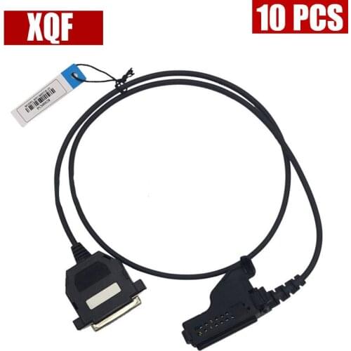 XQF 10PCS RPC-MHT1K Programming Cable for Motorola CB Radio HT1000 MTS2000 XTS3000 GP900 GP9000 XTS350 MTX2000 MTX-LS