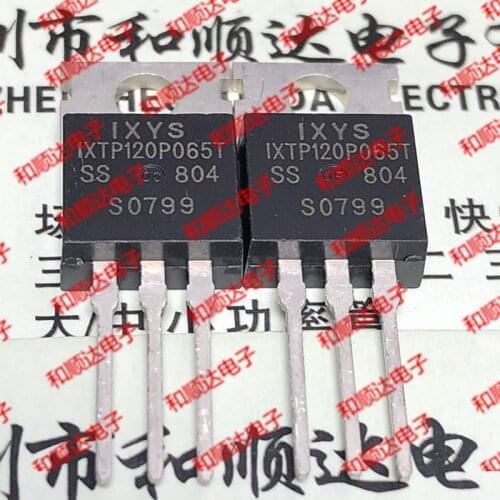 10pcs/lot IXTP120P065T New Spot TO-220 P Intersection -120A 65V
