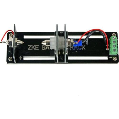 18650 26650 21700 AAA AA Button Lipo Battery Holder 4-wire Test Stand Battery Fixture Bracket Frame Socket Clip 10A