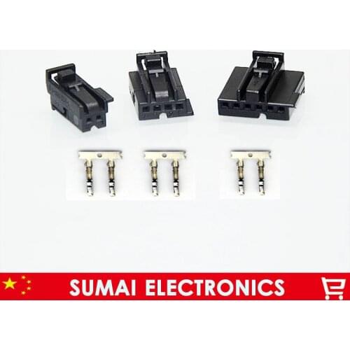 2/4/6 Pin/way female Keyless antenna plug,Door light/ambient light plug electrical connector for Mercedes-Benz,BMW
