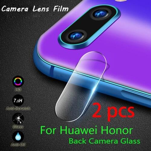2 pcs! Phone Lens Glass for Huawei Honor 10 9 Lite 8 Pro Note 10 8 Camera Lens Protector for Honor Play View 20 10 Lite