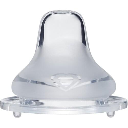 Feeding 3pcs silicone nipple baby nipple teat New Soft Teat for Baby Natural Wide Neck Silicon Nipple Anti Colic Pacifier