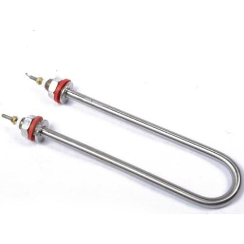 3000W Electric Heating Tube U Style Stainless Steel Water Heater Element Corrosion Resistance Pipe 380V