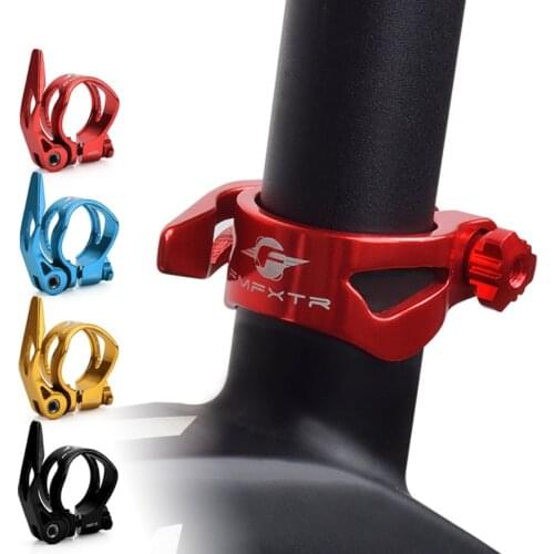 31.8mm 34.9mm Alloy Bike Seat Clamp Aluminium Quick Release Mountain MTB BMX Road Bike Bicycle Seatpost Clamp