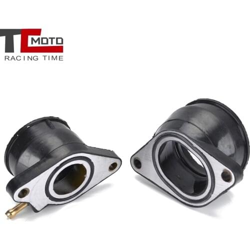 Motorcycle Carburetor Adapter Inlet Intake Pipe Rubber Mat for MZ/MUZ SM660 06-08 Skorpion 660 94-02 Baghira/Mastiff 660