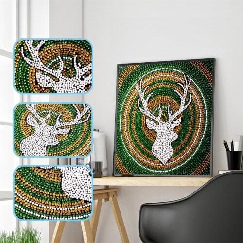EverShine Diamond Embroidery Deer Special Shape 5D Diamond Painting Cross Stitch Diamond Mosaic Rhinestones Abstract Paintings