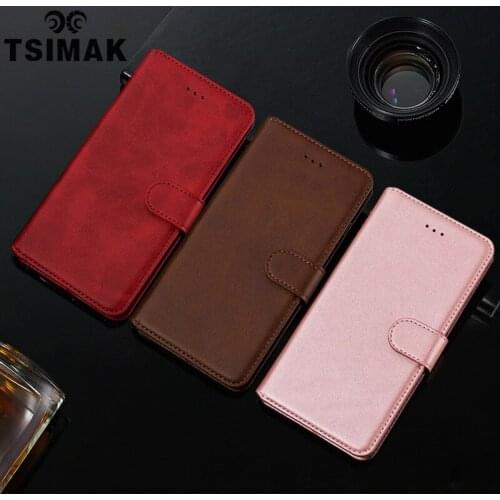 Tsimak Wallet Case For LG V30 V40 V50 G7 G8 ThinQ Stylo 4 5 Q8 2018 Q Stylus Plus Retro Flip PU Leather Cover Capa Coque