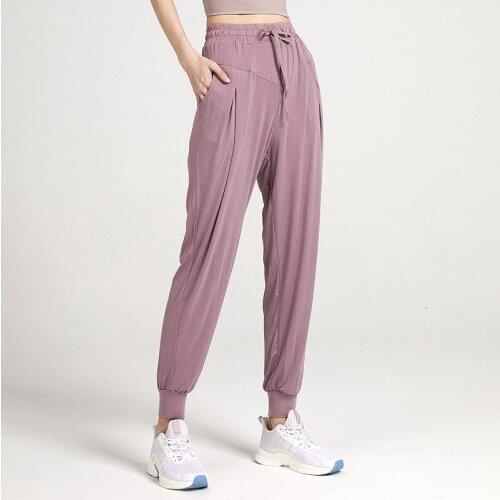 Joggers Women Baggy Harem Pants Casual Pleated Wide Leg Sweatpants Streetwear 2020 Autumn New High Waist Loose Female Trousers