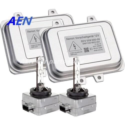 New 35W Xenon D1S HID Headlight Kit Car Styling HID Ballast Reator D1S Xenon Lamp Bulb For 07-13 Cadillac Escalade BMW E60