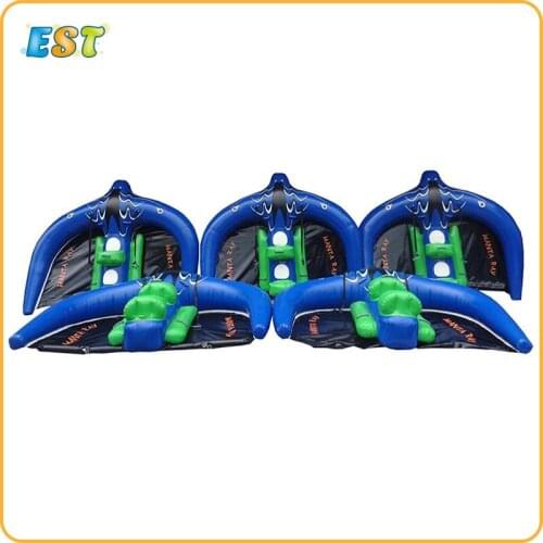 Top sale inflatable towable water sports inflatable flying manta ray for water game