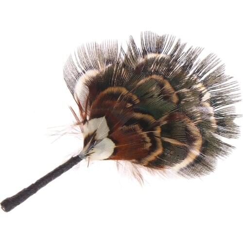 New 1:12 Miniature Lady Feather Fan Dolls' Accessories Dollhouse Furniture Decoration