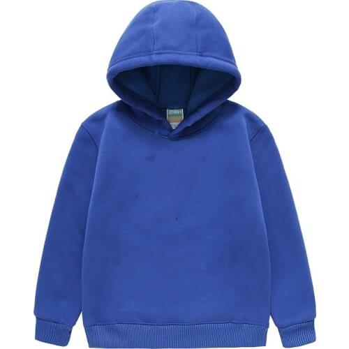 Autumn Winter Cotton Kids Girls Boys Hoodies Outerwear Teenager Children Hooded Pullover Sweatshirt For Baby Boy Girl
