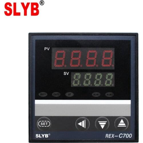 RKC type 72*72 PID Digital Industrial Temperature Controller Oven Thermostat Rex-C700 220V K,J,E,PT100 input